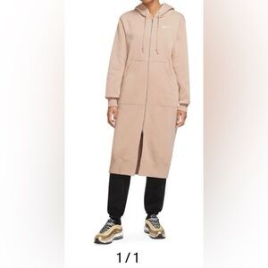 Nike Phoenix Long Zip Hoodie Womens XL